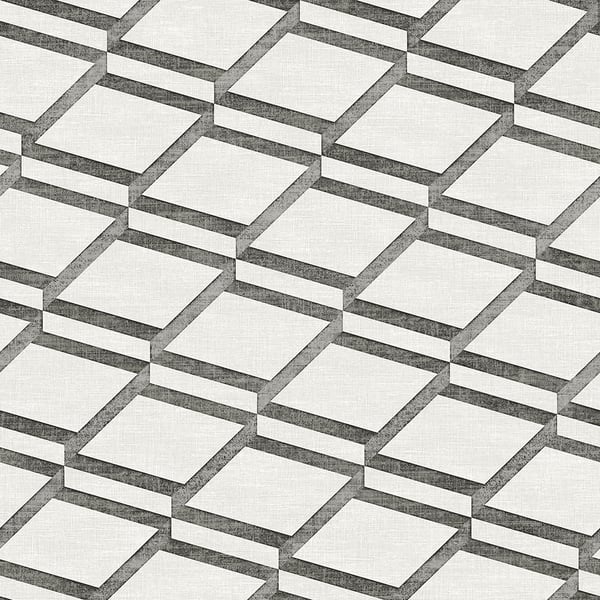 Galerie Wallpaper Product code: BL22730 - Botanica Wallpaper Collection - White Black Colours -  