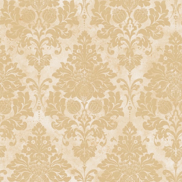 Galerie Wallpaper Product code: CI38222 - Classic Silks 4 Wallpaper Collection - Drk. Cream, Tan, Gold Colours -  