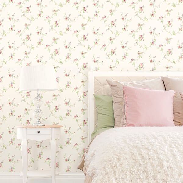 Galerie Wallpaper Product code: CI38227_2 - Classic Silks 4 Wallpaper Collection - Pink, Purple, Blue Colours -  