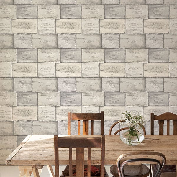 Galerie Wallpaper Product code: CK36612R - Kitchen Style 3 Wallpaper Collection - Grey Colours -  