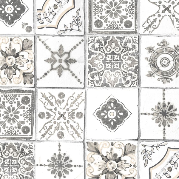 Galerie Wallpaper Product code: CK36620 - Kitchen Style 3 Wallpaper Collection - White Black Cream Colours -  