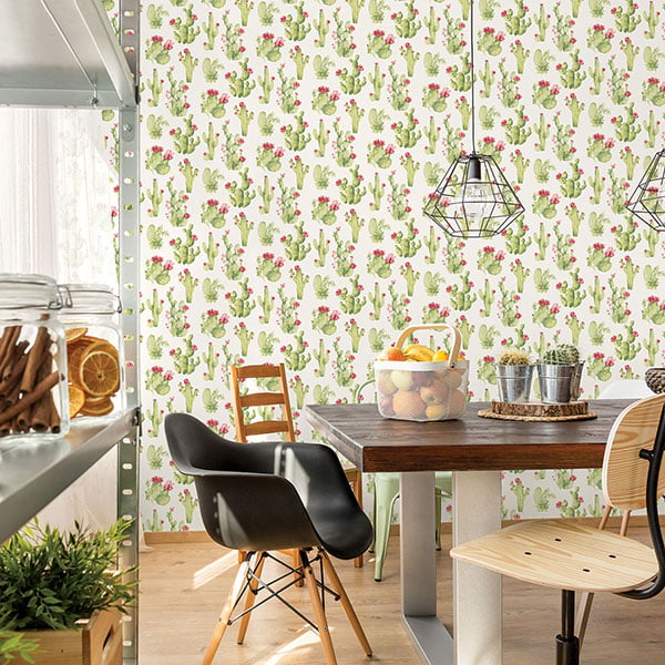 Galerie Wallpaper Product code: CK36630R - Kitchen Style 3 Wallpaper Collection - Green Red Colours -  