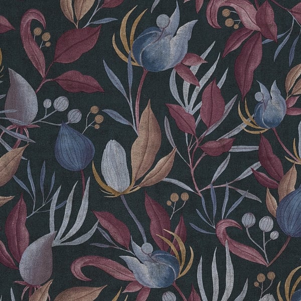 Galerie Wallpaper Product code: CL65230 - Cosmo Living Wallpaper Collection - Blue Brown Red Colours -  