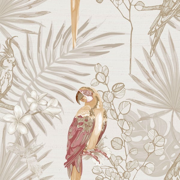 Galerie Wallpaper Product code: CM27001 - Botanica Wallpaper Collection - Red Colours -  