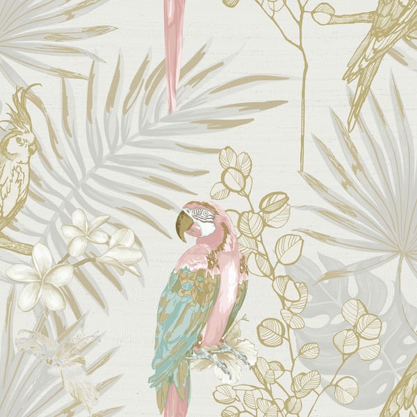 Galerie Wallpaper Product code: CM27002 - Botanica Wallpaper Collection - Pink Colours -  