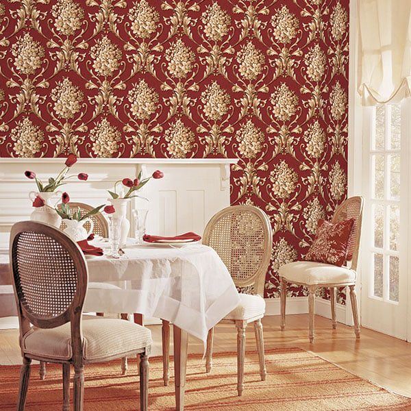Galerie Wallpaper Product code: CS35622R - Classic Silks 3 Wallpaper Collection -   