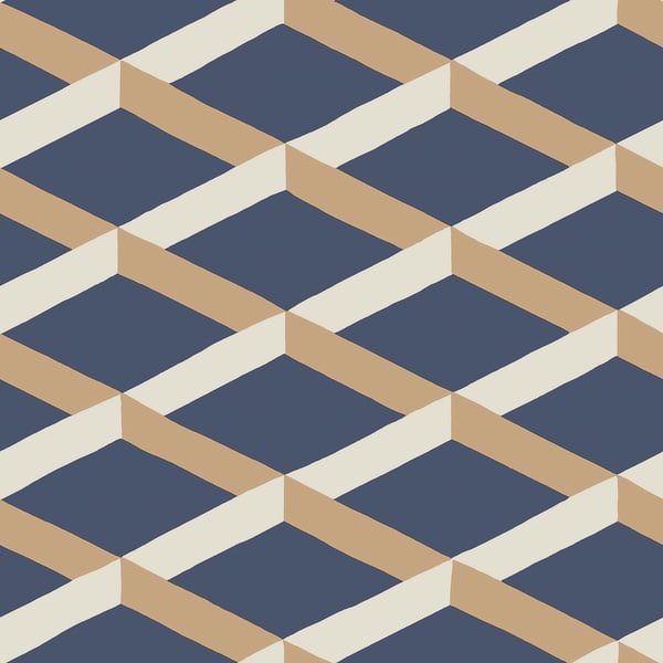 Galerie Wallpaper Product code: DA23252 - Luxe Wallpaper Collection - Blue Yellow Colours -  