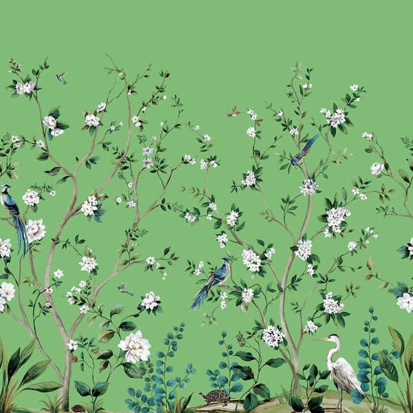 Galerie Wallpaper Product code: DB30104M - Daisy Bennett Wallpaper Collection - Greens Colours -  