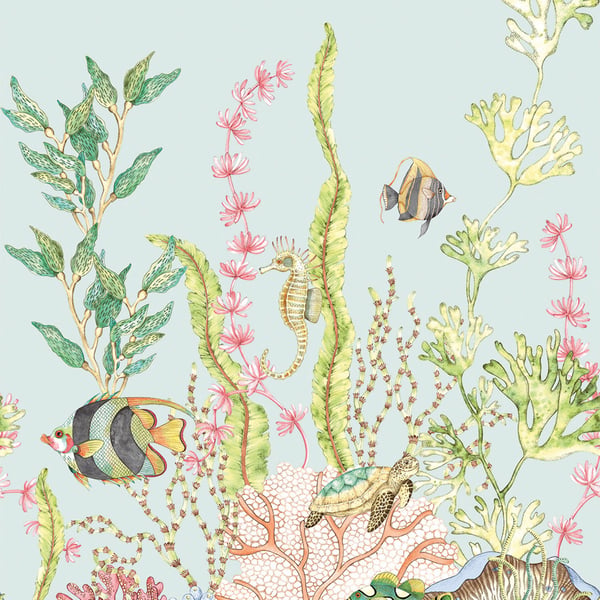 Galerie Wallpaper Product code: DB30702M - Daisy Bennett Wallpaper Collection - Blues Colours -  