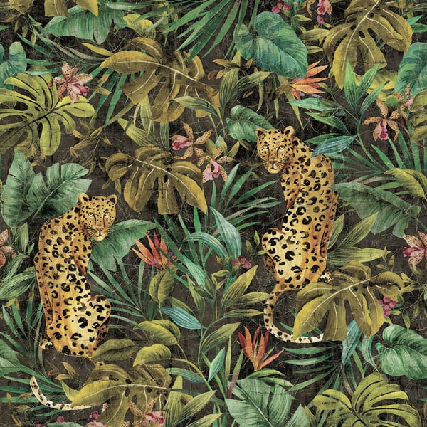 Galerie Wallpaper Product code: DB30900M - Daisy Bennett Wallpaper Collection - Blacks Colours -  
