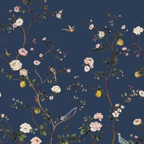 Galerie Wallpaper Product code: DB31802M - Daisy Bennett Wallpaper Collection - Navys Colours -  