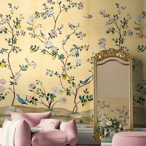 Galerie Wallpaper Product code: DB32806M_2 - Daisy Bennett Wallpaper Collection - Golds Colours -  