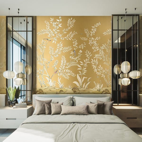 Galerie Wallpaper Product code: DB33806M_2 - Daisy Bennett Wallpaper Collection - Golds Colours -  