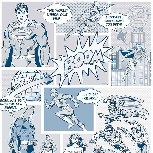 Galerie Wallpaper Product code: DC9002-3 - Comics And More Wallpaper Collection -   