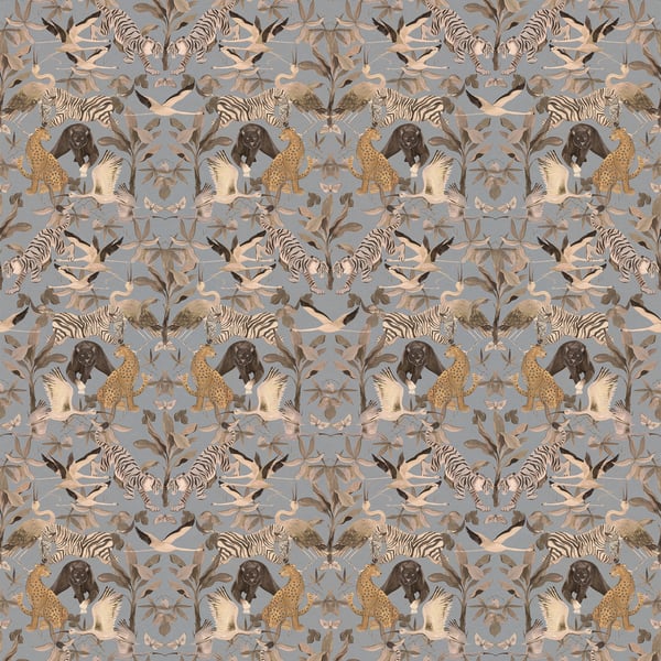 Galerie Wallpaper Product code: DW2001_3 - Designer Walls Wallpaper Collection - Light Blue Fog Colours -  