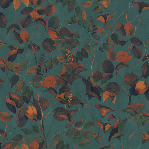 Galerie Wallpaper Product code: DW2008 - Designer Walls Wallpaper Collection - Heron Green Colours -  