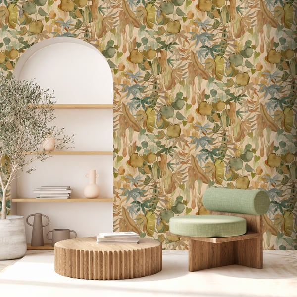 Galerie Wallpaper Product code: DW2011_2 - Designer Walls Wallpaper Collection - Warm Beige Colours -  