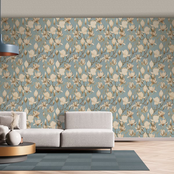 Galerie Wallpaper Product code: DW2015_2 - Designer Walls Wallpaper Collection - Light Blue Fog Colours -  
