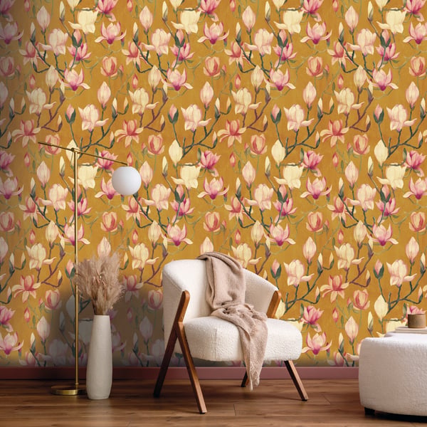 Galerie Wallpaper Product code: DW2016_2 - Designer Walls Wallpaper Collection - Ochre Colours -  