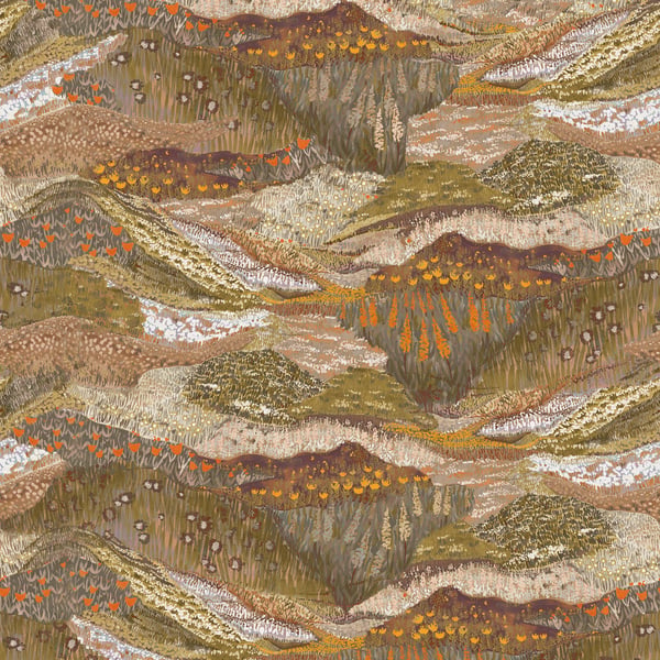 Galerie Wallpaper Product code: DW2025 - Designer Walls Wallpaper Collection - Ochre Colours -  