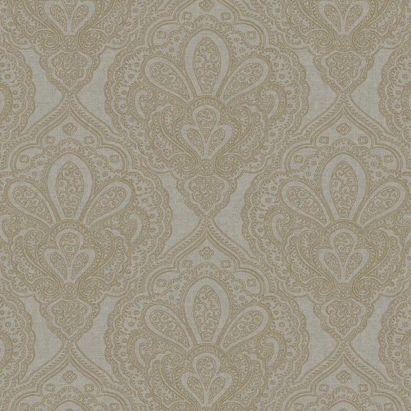 Galerie Wallpaper Product code: DWP0247-06 - Emporium Wallpaper Collection - Grey Gold Colours -  