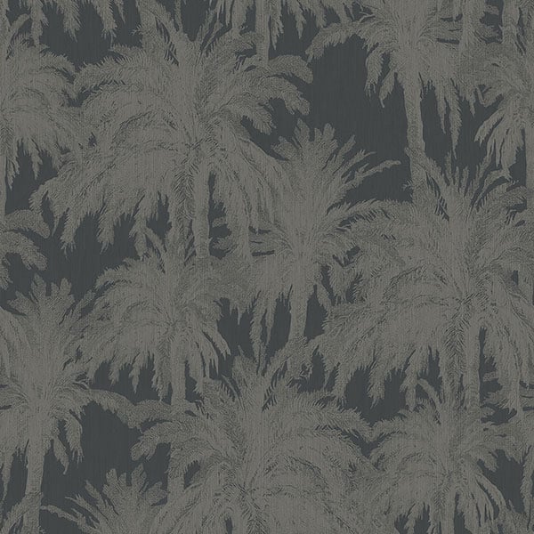 Galerie Wallpaper Product code: ED13056 - Ted Baker Eden Wallpaper Collection - Dark Grey Silver Colours -  