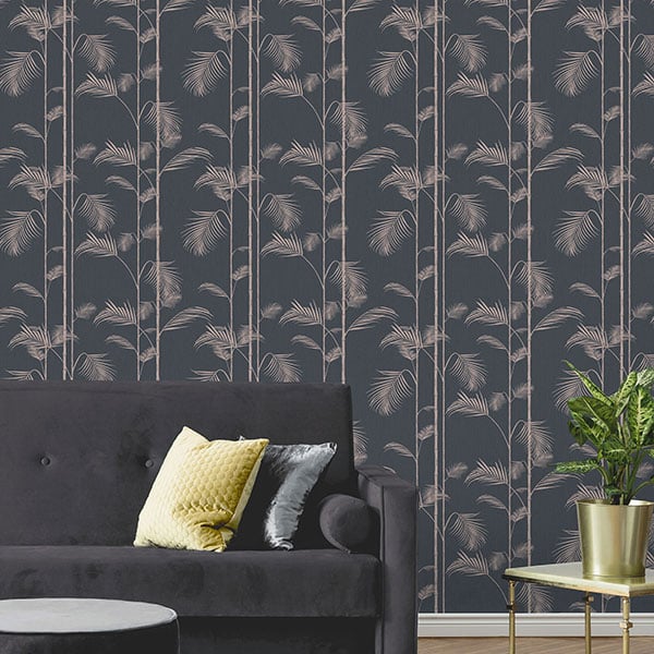 Galerie Wallpaper Product code: ED13067R - Ted Baker Eden Wallpaper Collection - Blue Pink Colours -  
