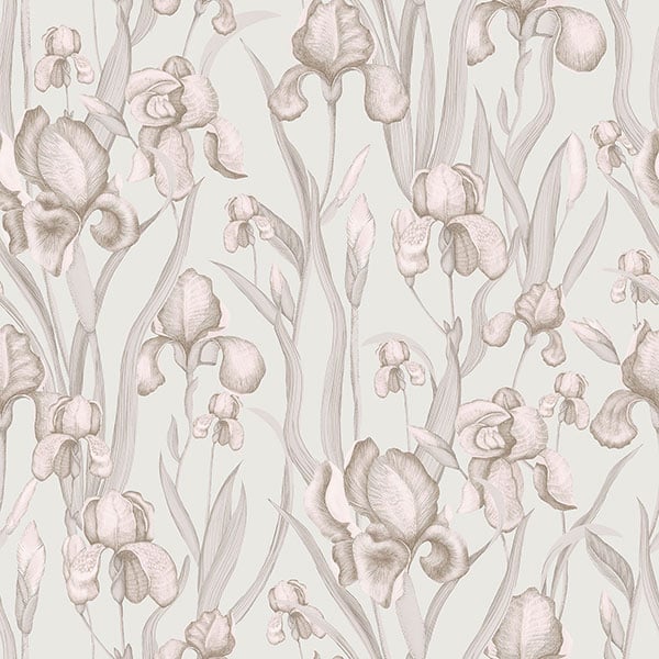 Galerie Wallpaper Product code: EL21021 - Elisir Wallpaper Collection - Rose Gold Pink Lilac Colours -  