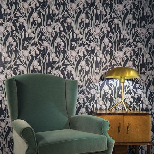 Galerie Wallpaper Product code: EL21025R - Elisir Wallpaper Collection - Blue Lilac Green Colours -  