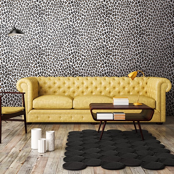 Galerie Wallpaper Product code: ES31124R - Escape Wallpaper Collection - White, Black, Gold Colours -  