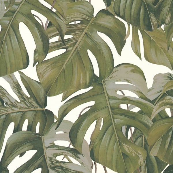 Galerie Wallpaper Product code: ES31145 - Escape Wallpaper Collection - White, Brown, Green Colours -  