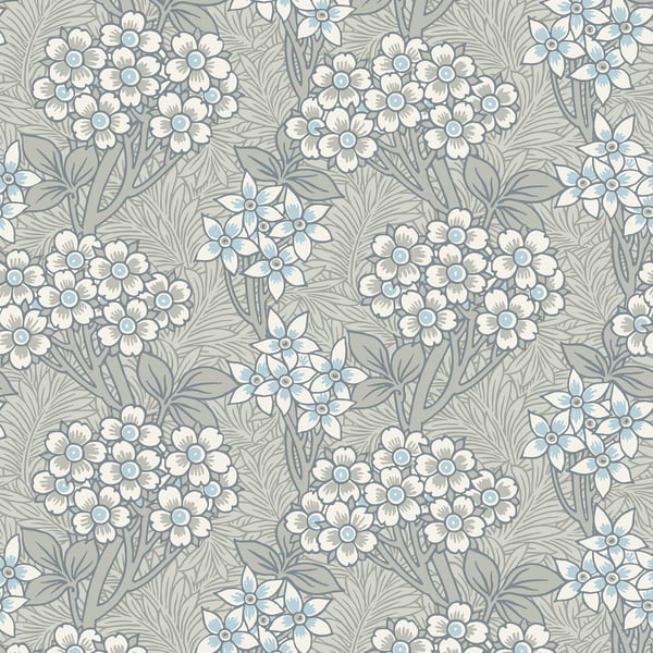 Galerie Wallpaper Product code: ET12005 - Arts and Crafts Wallpaper Collection - Taupe Beige White Colours -  