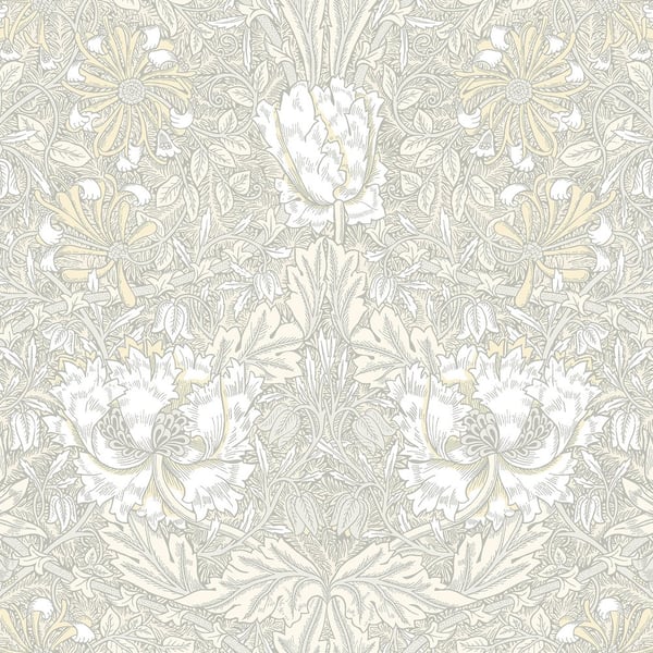 Galerie Wallpaper Product code: ET12605 - Arts and Crafts Wallpaper Collection - Taupe Cream Colours -  