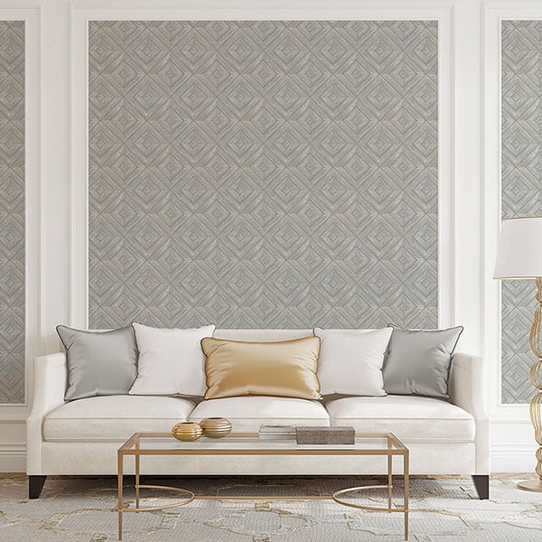 Galerie Wallpaper Product code: FH37515R - Homestyle Wallpaper Collection - Blue Beige Colours -  