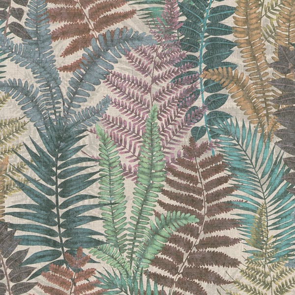 Galerie Wallpaper Product code: FL61116 - Flourish Wallpaper Collection - Beige/Blue Colours -  