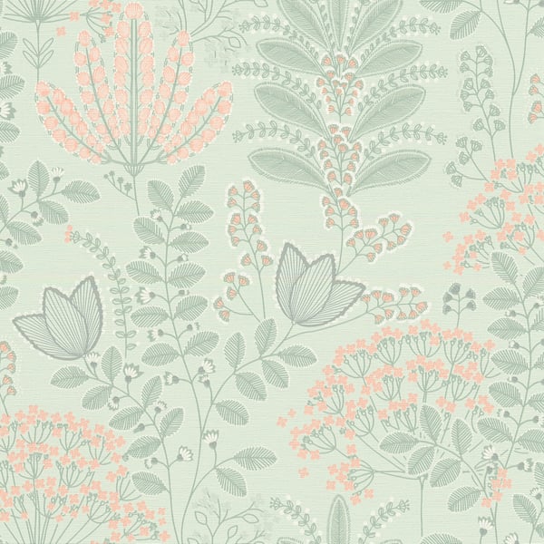 Galerie Wallpaper Product code: FL61127 - Flourish Wallpaper Collection - Grey/Green Colours -  