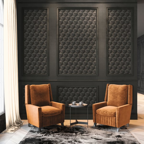 Galerie Wallpaper Product code: FS72027_2 - Fusion Wallpaper Collection - Beige Grey Black Colours -  