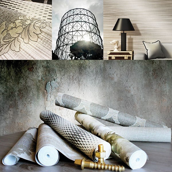 Galerie Wallpaper Product code: FibraCollageR - Fibra Wallpaper Collection -   
