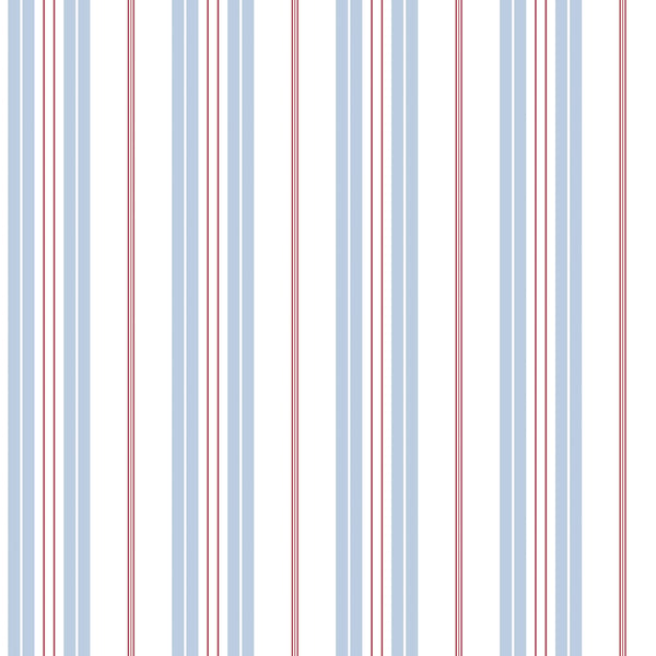 Galerie Wallpaper Product code: G23065 - Deauville 2 Wallpaper Collection - Sky Blue Red White Colours -  