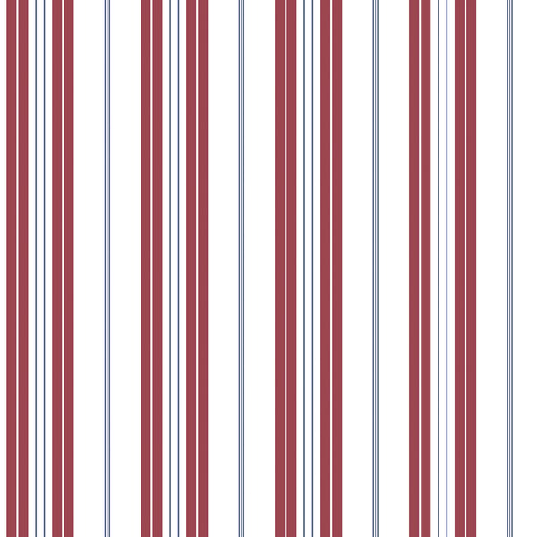 Galerie Wallpaper Product code: G23066 - Deauville 2 Wallpaper Collection - Red Navy Blue White Colours -  