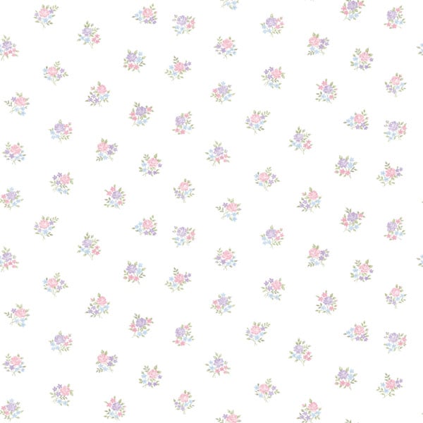 Galerie Wallpaper Product code: G23275 - Floral Themes Wallpaper Collection - Pink Lilac Blue Green Colours -  