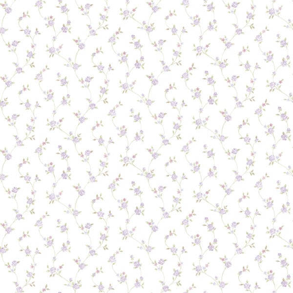 Galerie Wallpaper Product code: G23282 - Floral Themes Wallpaper Collection - Lilac Pink Green Colours -  