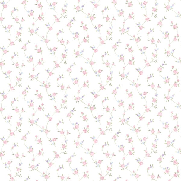 Galerie Wallpaper Product code: G23285 - Floral Themes Wallpaper Collection - Pink Lilac Blue Green Colours -  