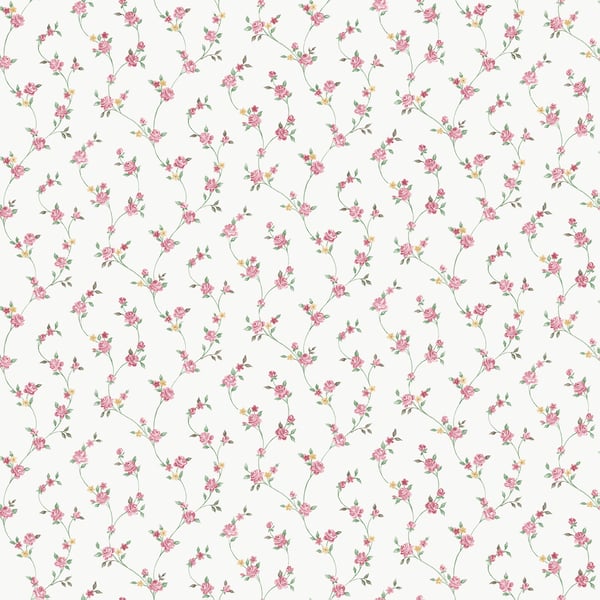 Galerie Wallpaper Product code: G23287 - Floral Themes Wallpaper Collection - Red Green Yellow Colours -  