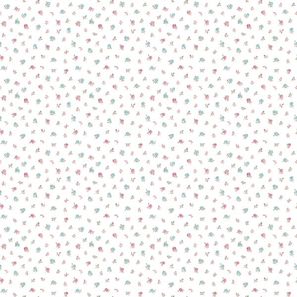 Galerie Wallpaper Product code: G23293 - Floral Themes Wallpaper Collection - Red Blue Colours -  