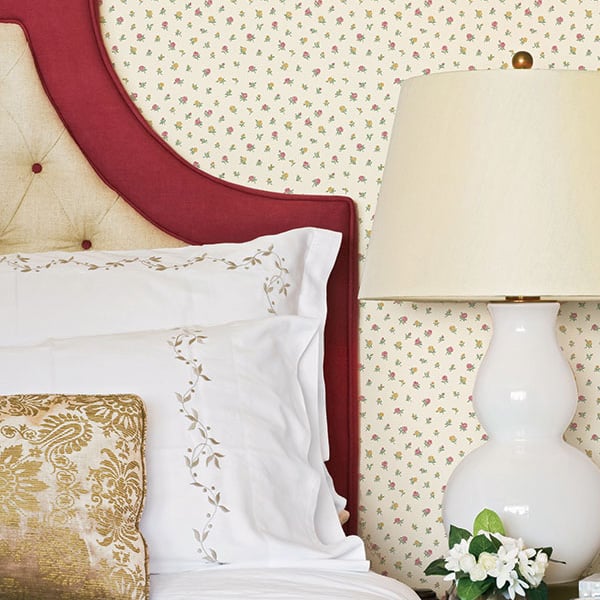 Galerie Wallpaper Product code: G23295R - Country Cottage Wallpaper Collection - Red Yellow Green Colours -  
