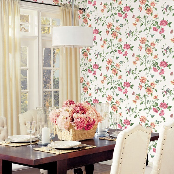 Galerie Wallpaper Product code: G34300R - English Florals Wallpaper Collection -   