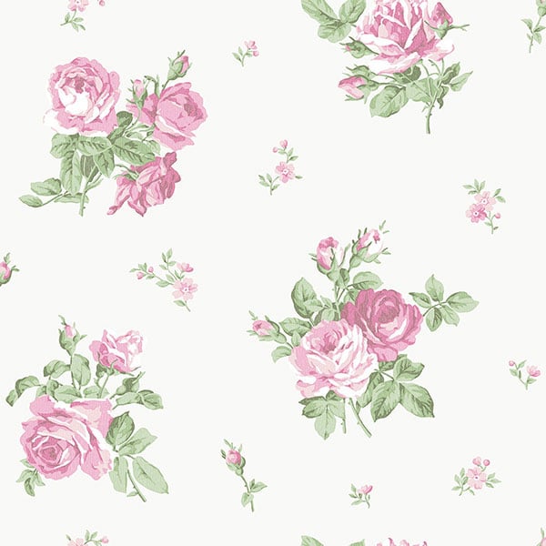 Galerie Wallpaper Product code: G34315 - English Florals Wallpaper Collection -   