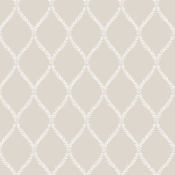 Galerie Wallpaper Product code: G45052 - Vintage Rose Wallpaper Collection - Beige White Colours -  