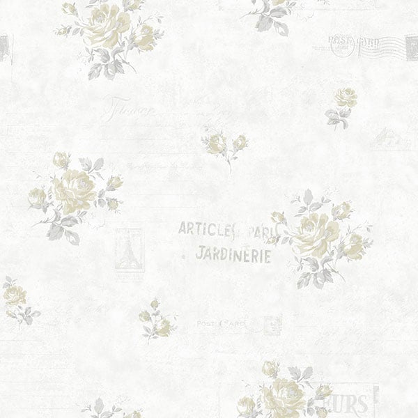 Galerie Wallpaper Product code: G45083 - Vintage Rose Wallpaper Collection -   